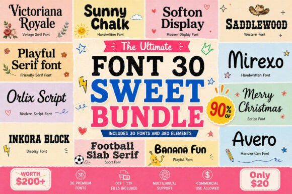 Download Sweet Mega Bundle - Bundle Collection