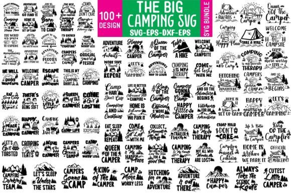 Download Mega Camping SVG Bundle - Bundle Collection
