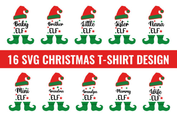 Download 16 Elf Svg Christmas T Shirt Design - Design Collection