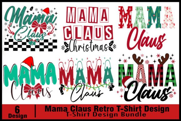 Download Mama Claus Retro Christmas Bundle - Bundle Collection