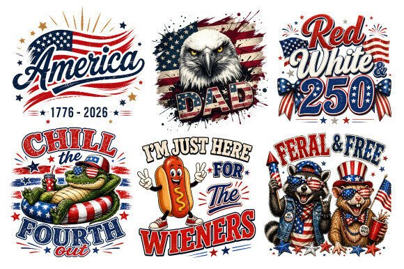 Download 4th of July PNG Bundle Patriotic PNG - Bundle Collection