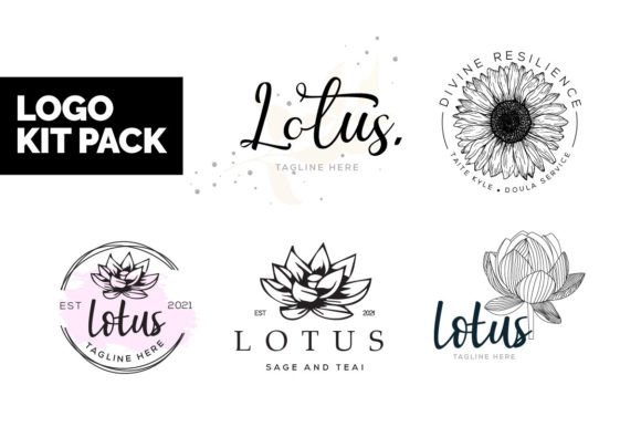 Download Botanical Logo Bundle and Kit Pack - Bundle Collection