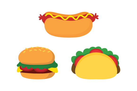 Download Fastfood Bundle Illustration 25 - Bundle Collection