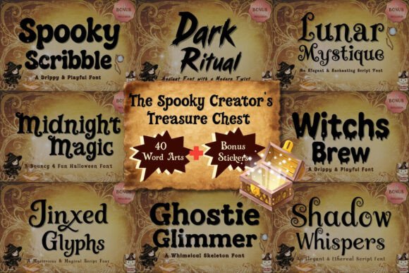 Download Spooky Creator Treasure Chest Bundle - Bundle Collection